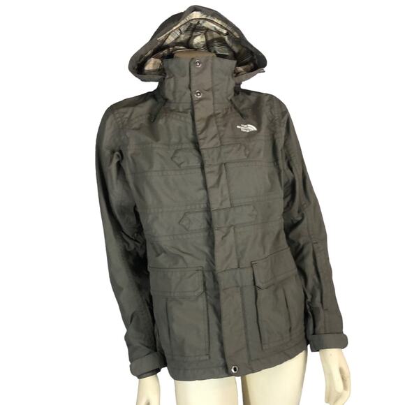 The North Face Jackets & Blazers - The North Face Milletan Triclimate hooded Jacket in olive size medium